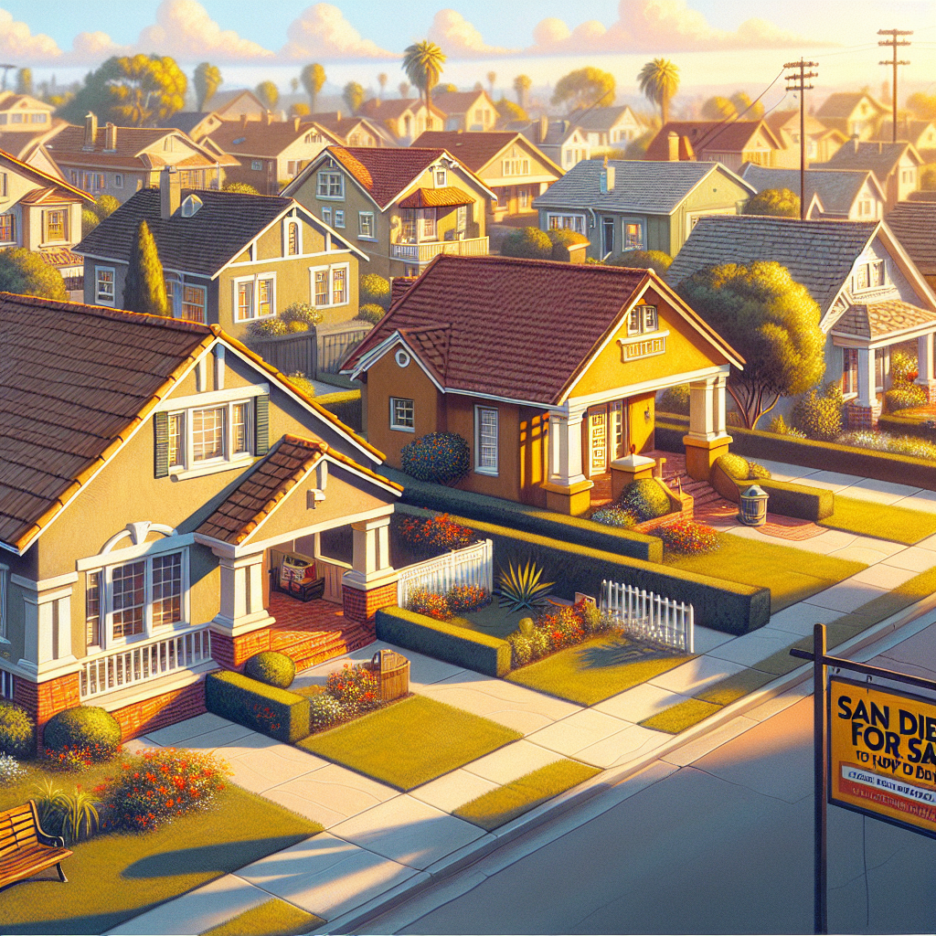 Image of San Diego homes for sale. Is now a good time to buy?