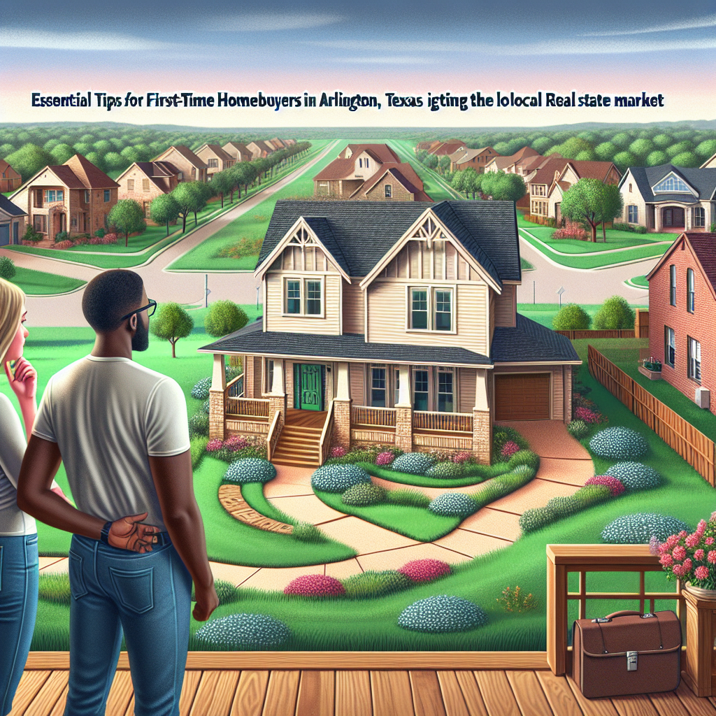 Essential Tips for First-Time Homebuyers in Arlington, Texas: Navigating the Local Real Estate Market