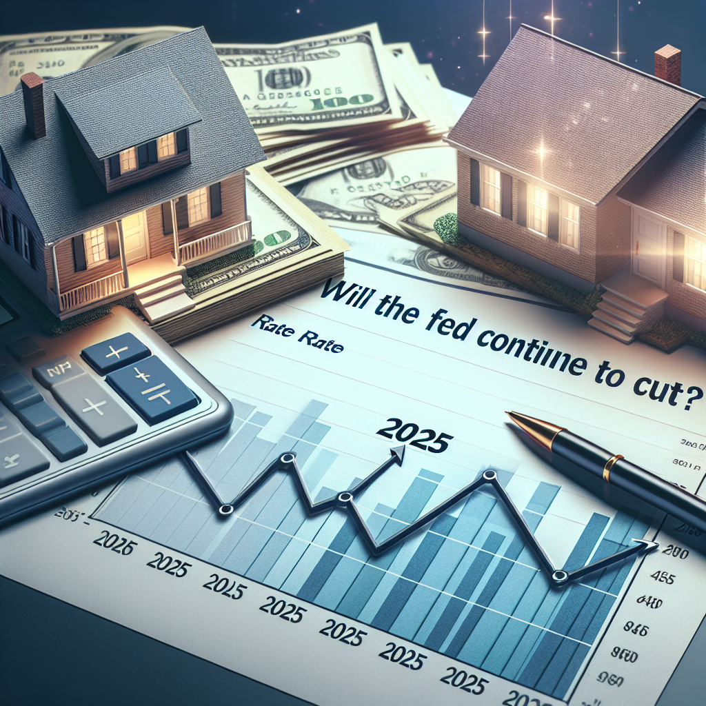 Image of Mortgage Rate projections for 2025. Will the Fed continue to cut?
