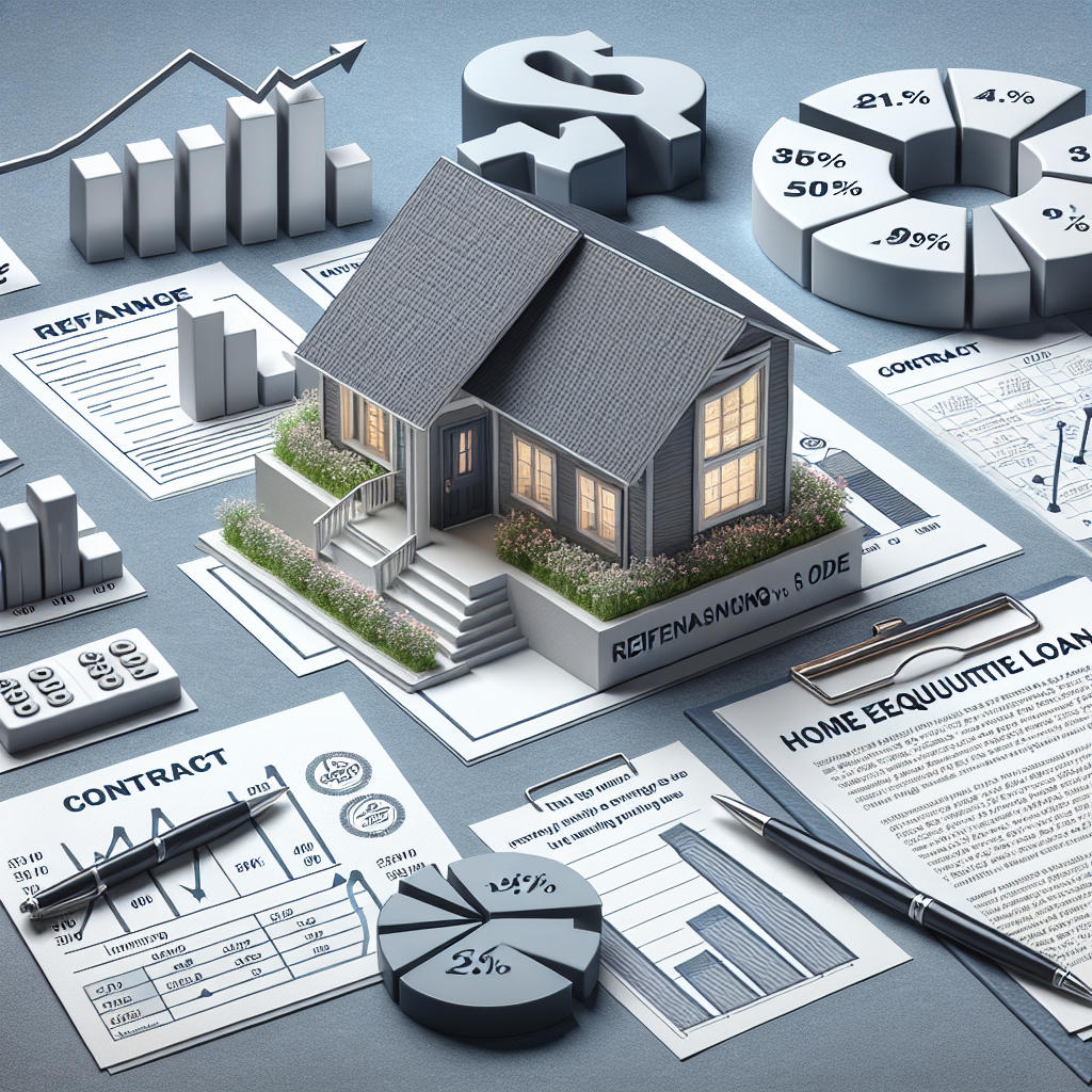 Image of Refinancing vs. Home Equity Loan: Which is Right for You?